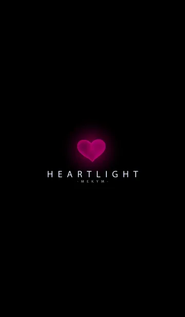 [LINE着せ替え] HEART LIGHT-BLACK- 13の画像1
