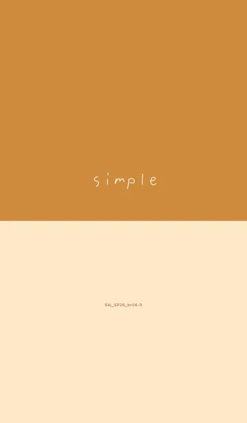 [LINE着せ替え] 0Aj_26_ブラウン4-9の画像1