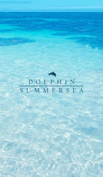 [LINE着せ替え] SUMMER SEA HAWAII BLUE-DOLPHIN 28の画像1