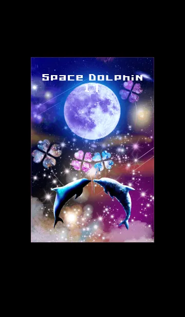 [LINE着せ替え] Space Dolphin17の画像1