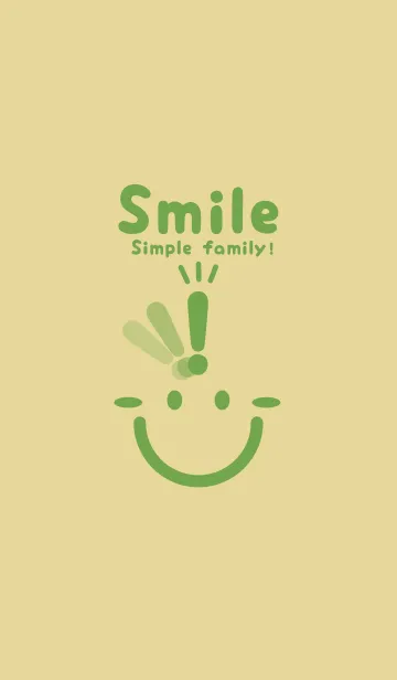 [LINE着せ替え] スマイル＆ヒラメキ ペールライムライトの画像1