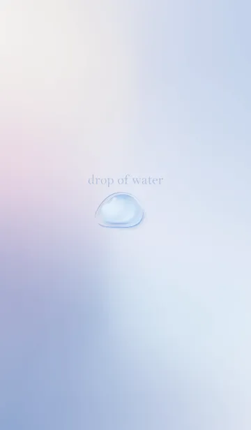 [LINE着せ替え] drop of water..30の画像1