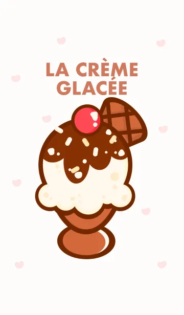 [LINE着せ替え] Cute Cute ice cream parfaitの画像1