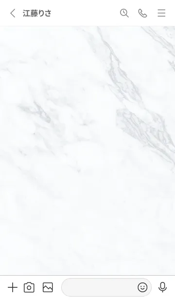 [LINE着せ替え] グレー : marble iconの画像2