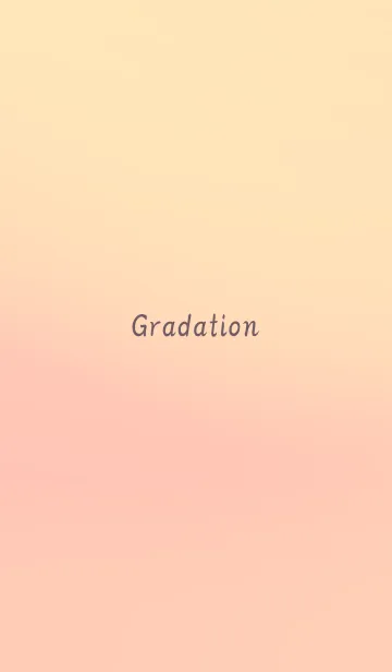 [LINE着せ替え] gradation YELLOW&PINK 64の画像1