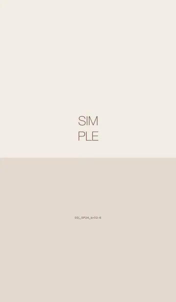 [LINE着せ替え] 00j_24_ブラウン2-6の画像1