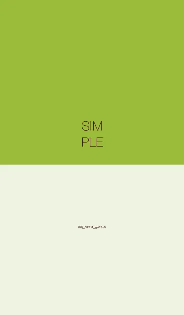 [LINE着せ替え] 00j_24_グリーン3-6の画像1