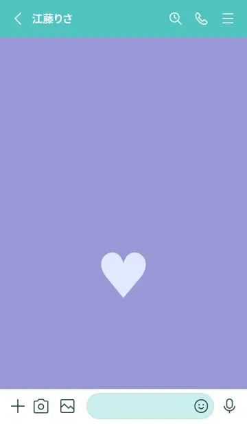 [LINE着せ替え] ハート 286の画像2