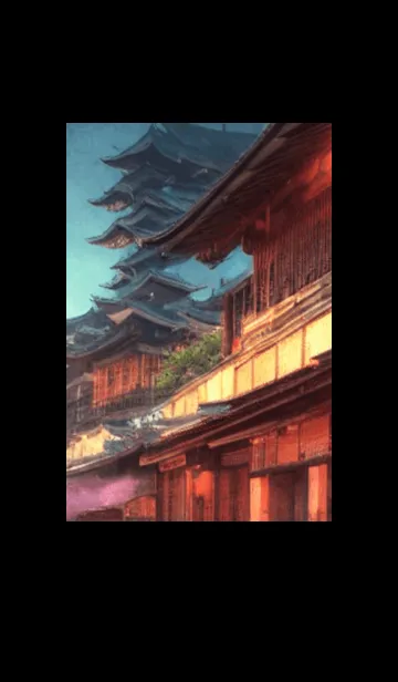 [LINE着せ替え] 和の夜桜#EJ113。の画像1