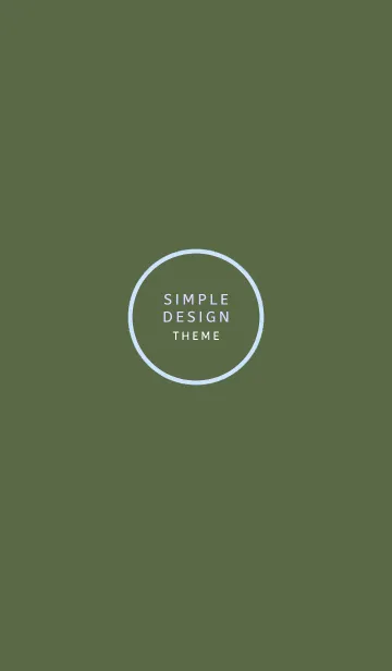 [LINE着せ替え] シンプル デザイン -10の画像1