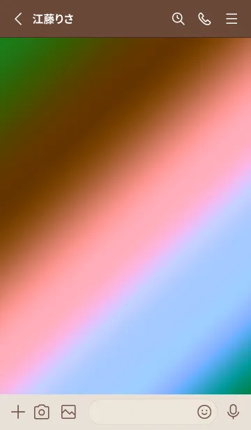 [LINE着せ替え] シンプル スター グラデーション 7の画像2