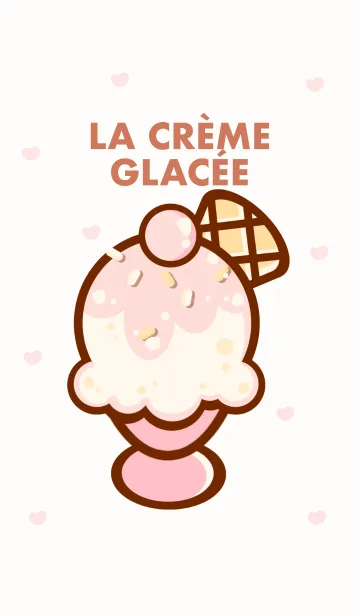 [LINE着せ替え] Sweet ice cream parfait :)の画像1