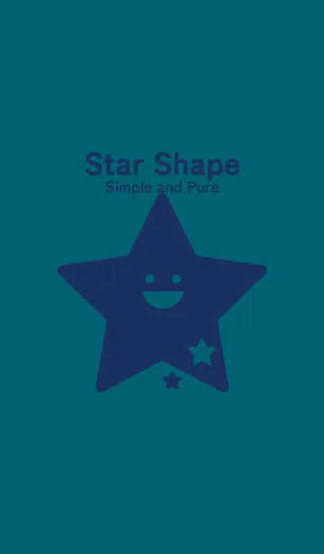 [LINE着せ替え] 星型の着せかえ ブルーカナールの画像1