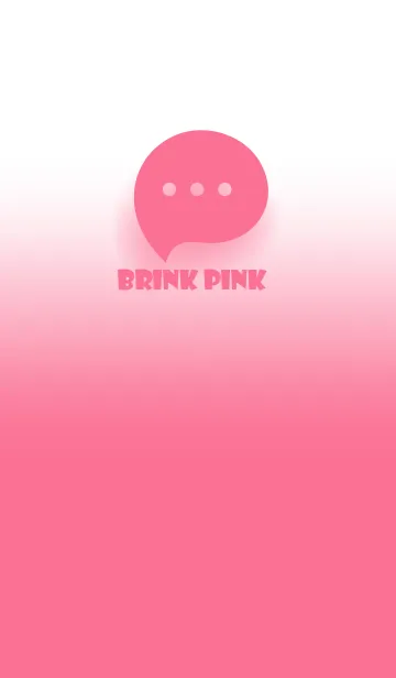 Brink Pink & White Theme V.3 (JP)の着せ替えメイン画像