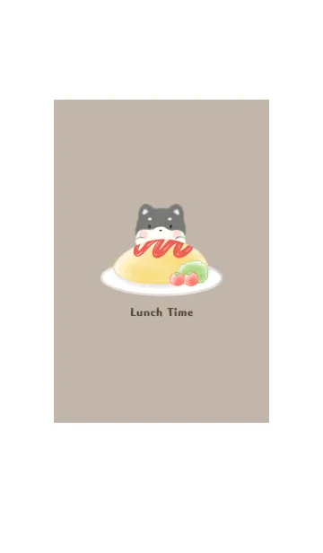 くろしばとオムライス -モカ-の着せ替えメイン画像