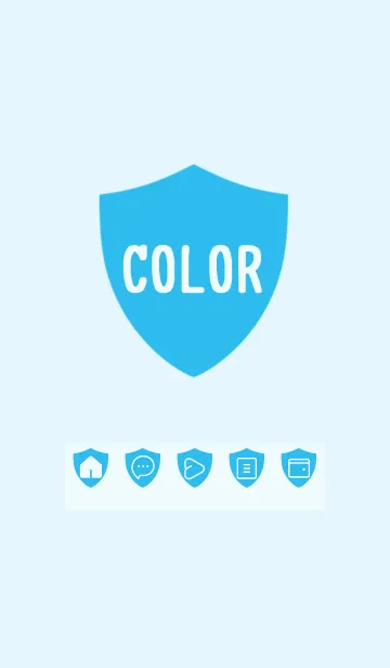 blue color Y24の着せ替えメイン画像