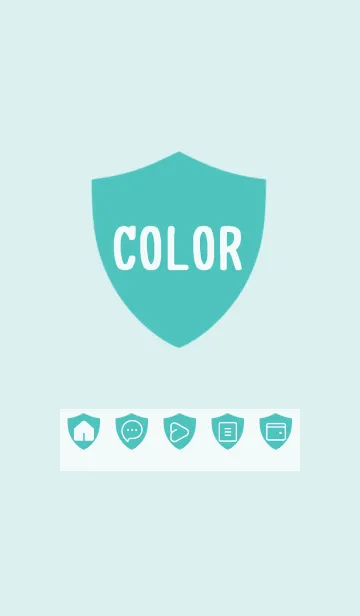 [LINE着せ替え] green color Y50の画像1