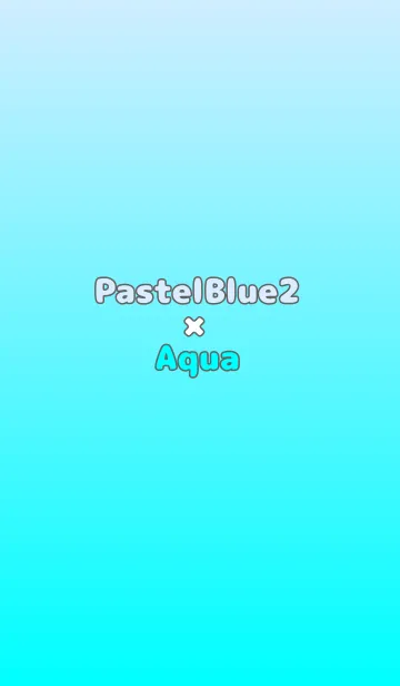 [LINE着せ替え] パステルブルー2★アクア.TKCの画像1