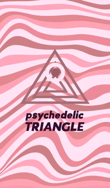 [LINE着せ替え] サイケデリック トライアングル 210の画像1