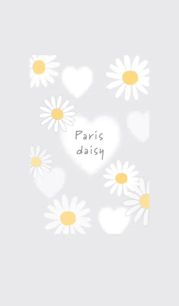 [LINE着せ替え] お洒落なマーガレット♡Wistaria07_1の画像1