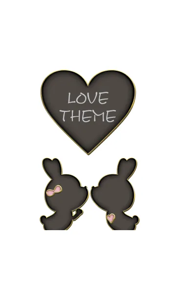 [LINE着せ替え] Enamel Pin LOVE THEME.の画像1