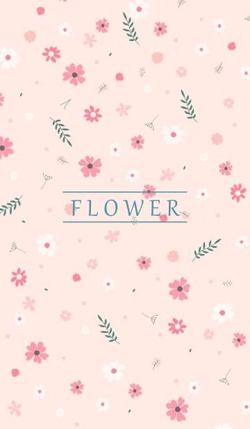 [LINE着せ替え] MANY FLOWERS PINK 101の画像1