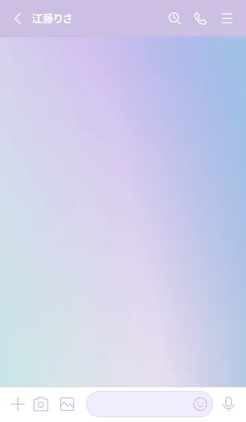 [LINE着せ替え] gradation PURPLE&PINK 91の画像2
