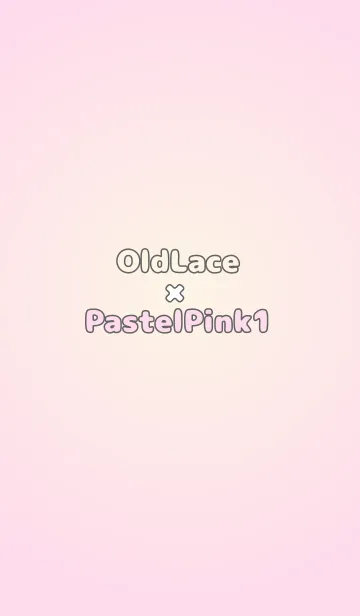 [LINE着せ替え] オールドレース●パステルピンク1.TKCの画像1
