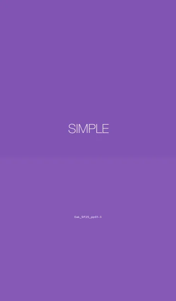 [LINE着せ替え] 0ak_25_パープル1-3の画像1