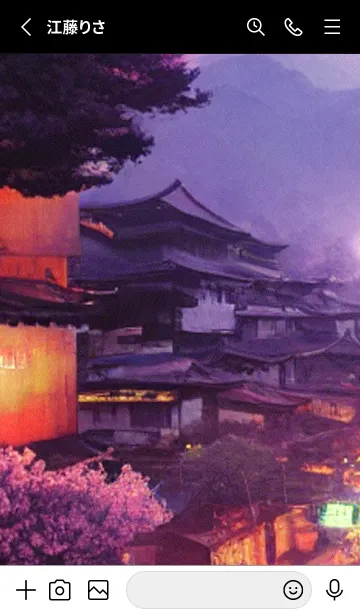 [LINE着せ替え] 大きな桜MMDD115。の画像2