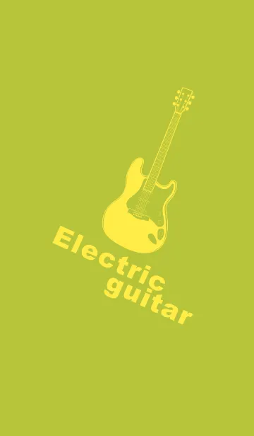 [LINE着せ替え] ELECTRIC GUITAR CLR シトロンイエローの画像1