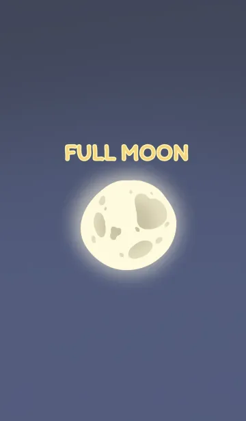 [LINE着せ替え] FULL MOON DAYSの画像1