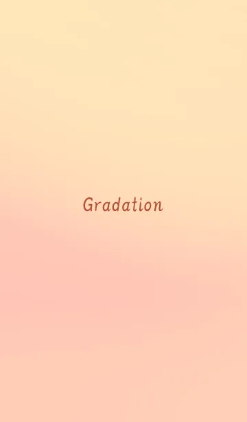 [LINE着せ替え] gradation YELLOW&PINK 66の画像1