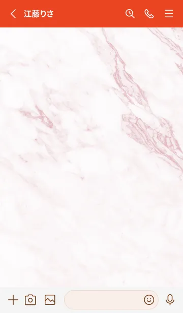 [LINE着せ替え] 赤 : marble iconの画像2