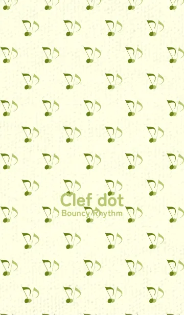 [LINE着せ替え] Clef dot 苔色の画像1