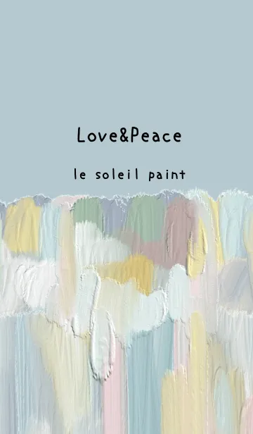 [LINE着せ替え] 油絵アート【le soleil paint 446】の画像1