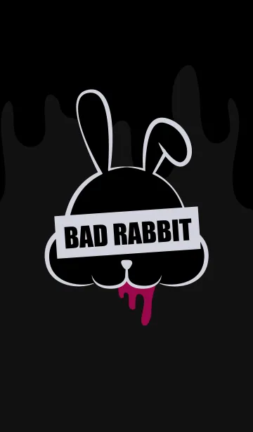 [LINE着せ替え] BAD RABBIT-DARK 14の画像1