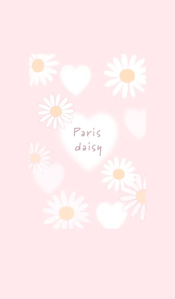 [LINE着せ替え] お洒落なマーガレット♡pink10_1の画像1