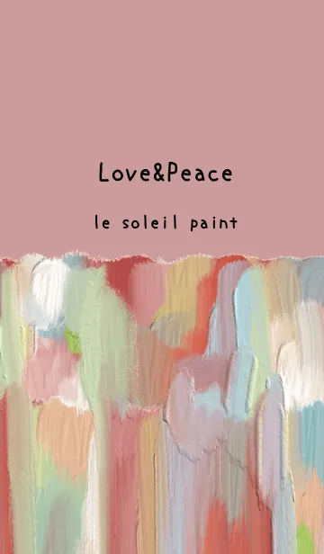 [LINE着せ替え] 油絵アート【le soleil paint 447】の画像1