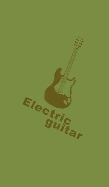 [LINE着せ替え] ELECTRIC GUITAR CLR グラスグリーンの画像1