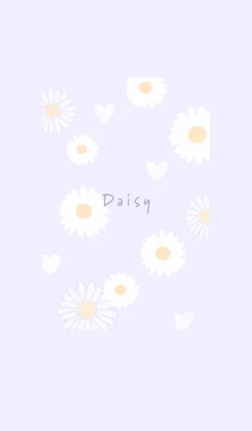 [LINE着せ替え] 春のデイジー♡lilac15_1の画像1