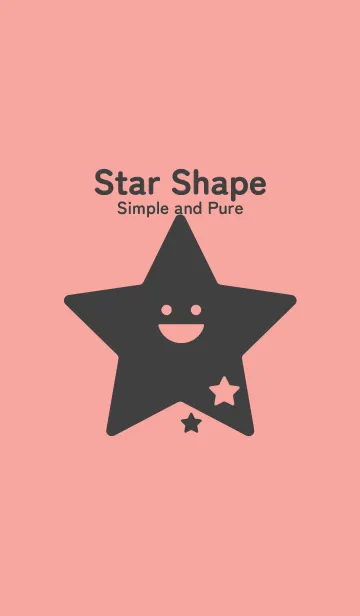 [LINE着せ替え] 星型の着せかえ ディープシェルピンクの画像1