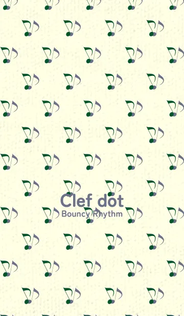 [LINE着せ替え] Clef dot 深緑の画像1
