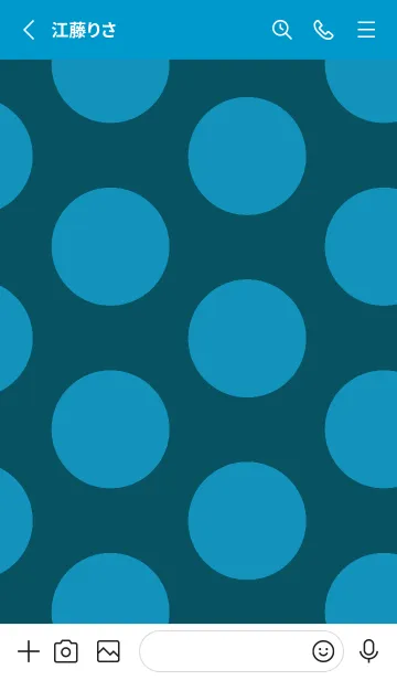 [LINE着せ替え] シンプル ドット 239の画像2