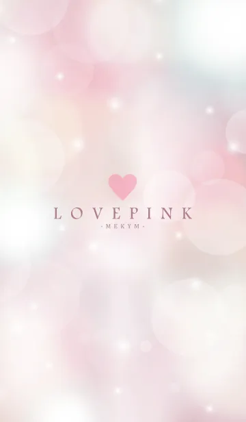 [LINE着せ替え] LOVE PINK-MEKYM- 9の画像1