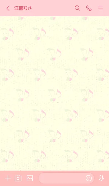 [LINE着せ替え] Clef dot ホワイトリリーの画像2