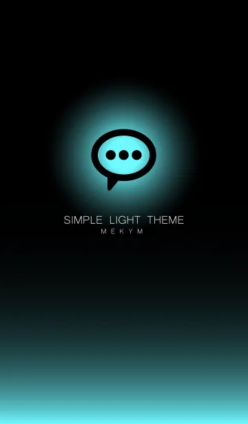 [LINE着せ替え] SIMPLE LIGHT ICON-GRADATION- 14の画像1