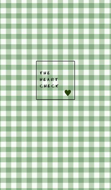 [LINE着せ替え] ザ ハート チェック .41の画像1