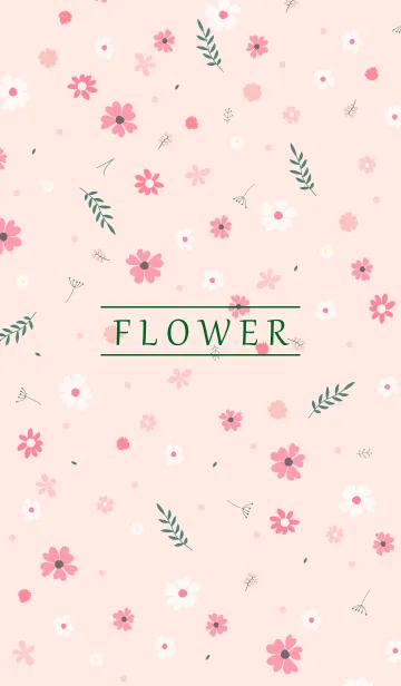 [LINE着せ替え] MANY FLOWERS PINK 103の画像1