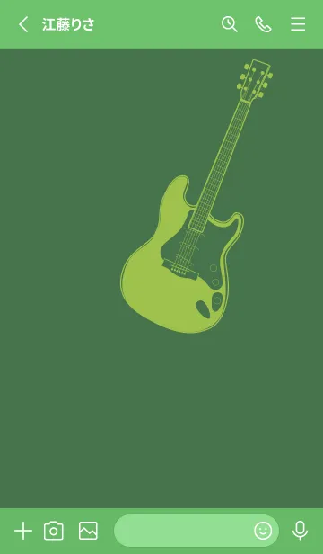 [LINE着せ替え] ELECTRIC GUITAR CLR フォーリッジの画像2